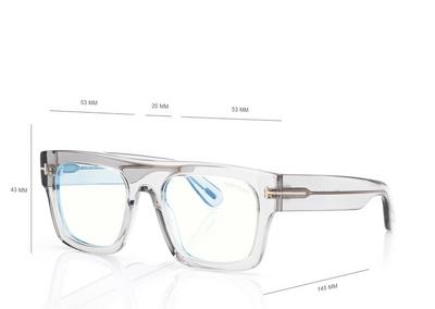 TOM FORD OM GREY BLUE BLOCK FAUSTO OPTICALS