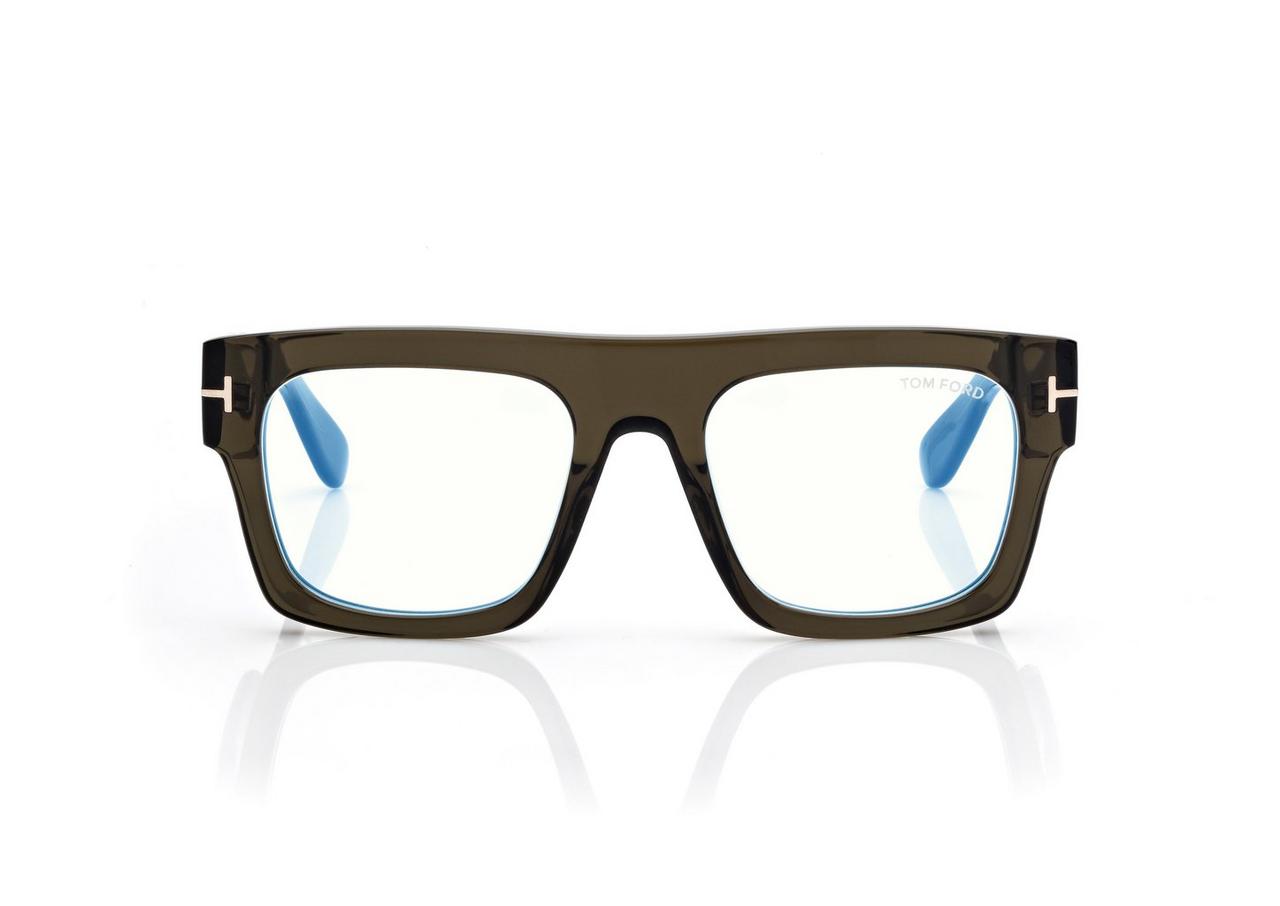TOM FORD OM DARK GREEN FAUSTO &Oacute;PTICOS DE BLOQUE AZUL