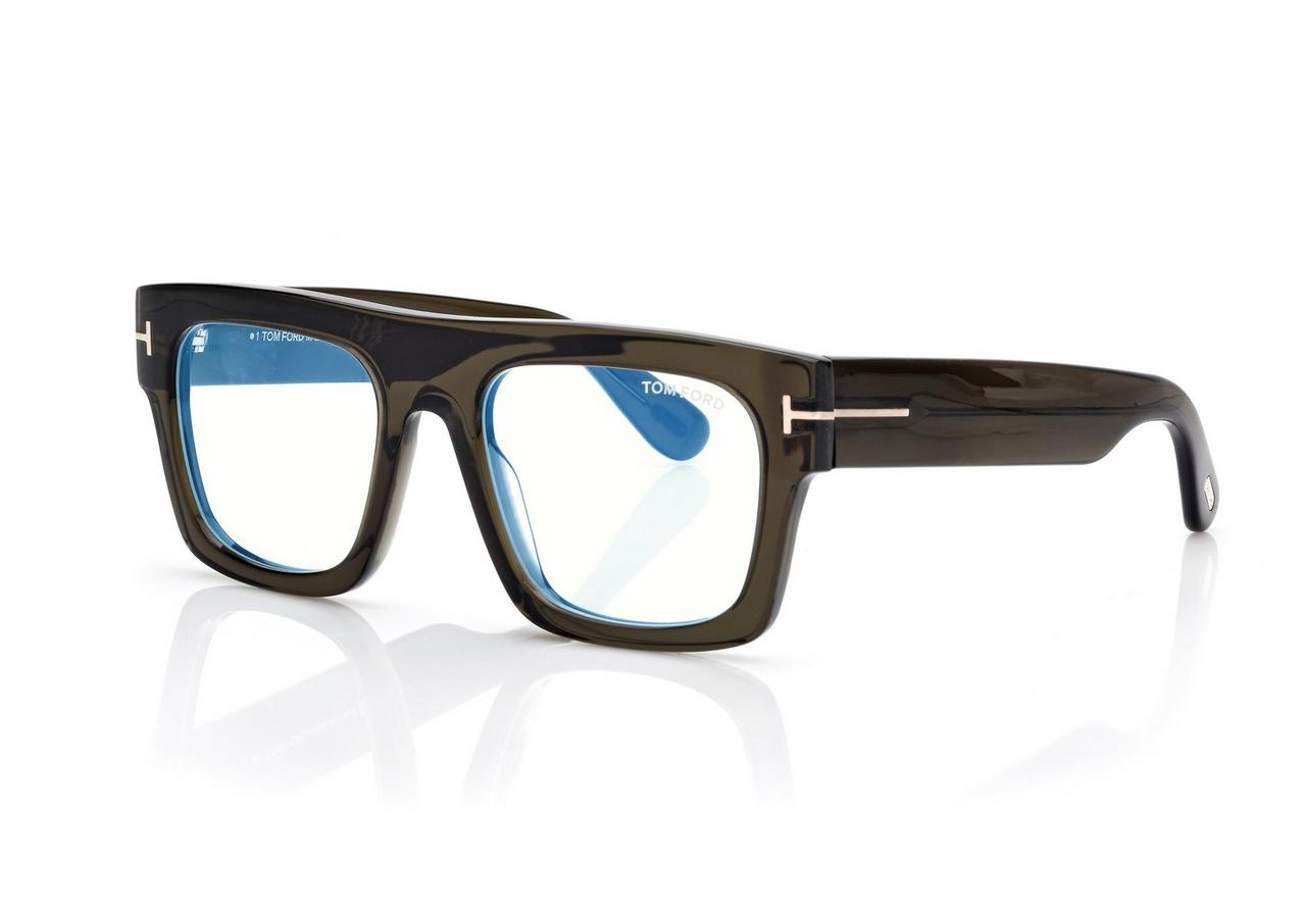 TOM FORD OM DARK GREEN FAUSTO &Oacute;PTICOS DE BLOQUE AZUL