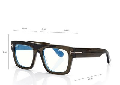 TOM FORD OM DARK GREEN FAUSTO &Oacute;PTICOS DE BLOQUE AZUL