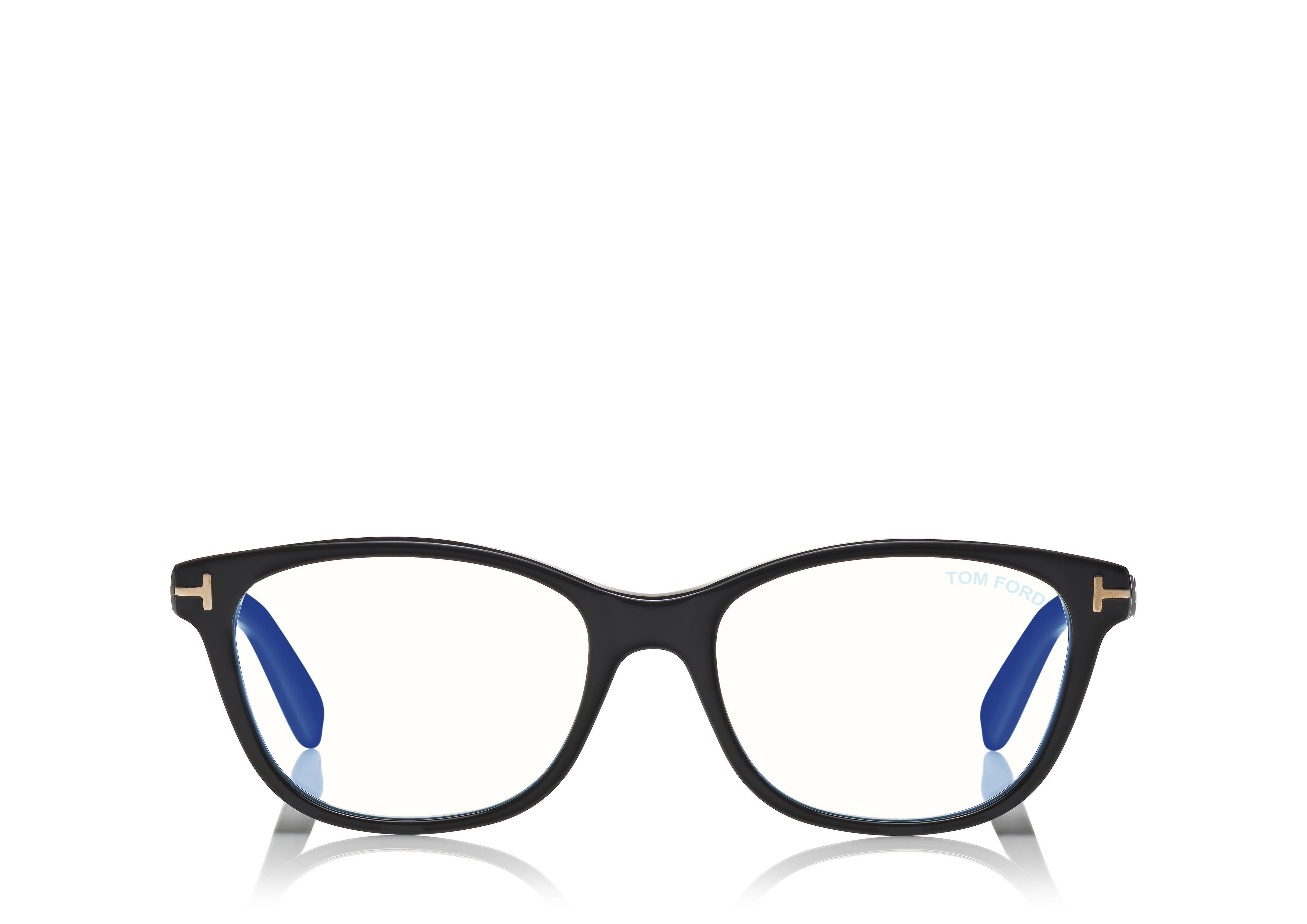 BLUE BLOCK SOFT SQUARE OPTICALS | Tom Ford Fashion