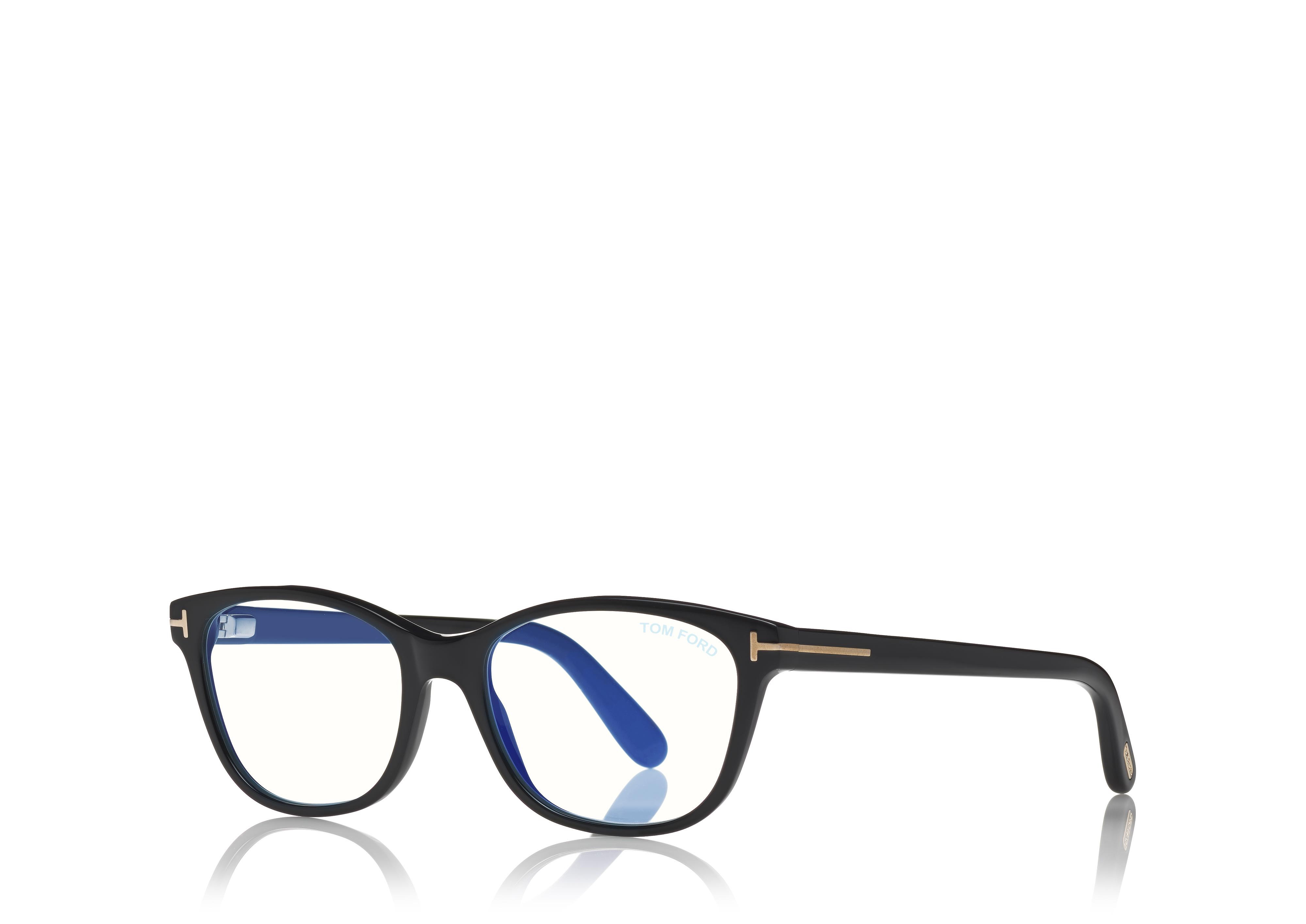 BLUE BLOCK SOFT SQUARE OPTICALS | Tom Ford Fashion