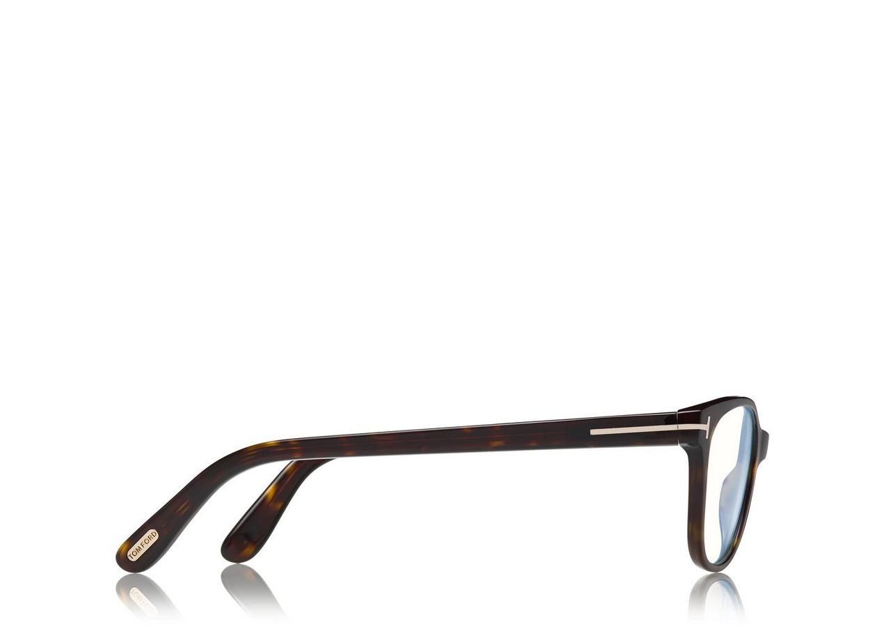 Tom ford blue block soft 2024 square optical