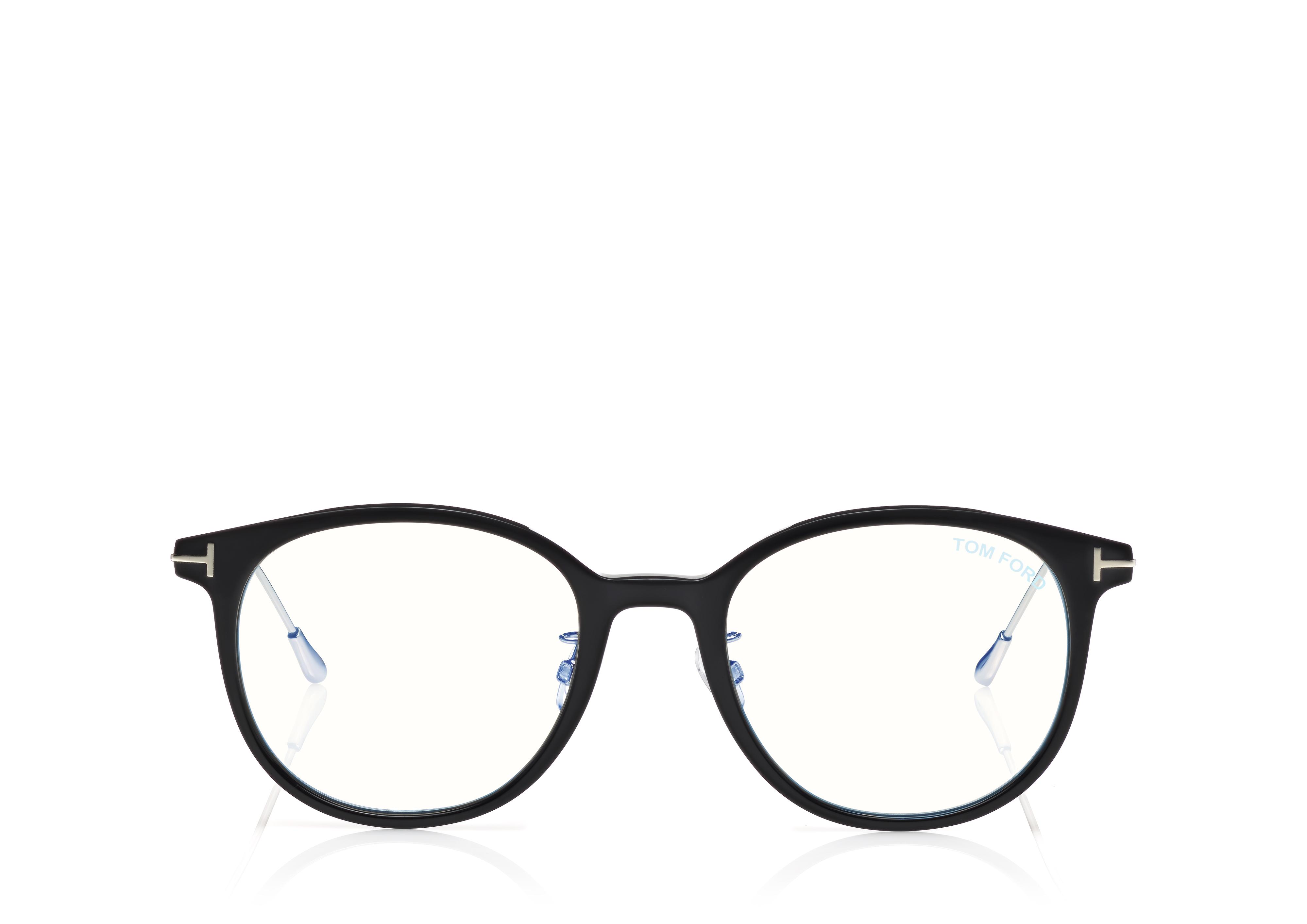 BLUE BLOCK SOFT ROUND OPTICALS | Tom Ford Fashion