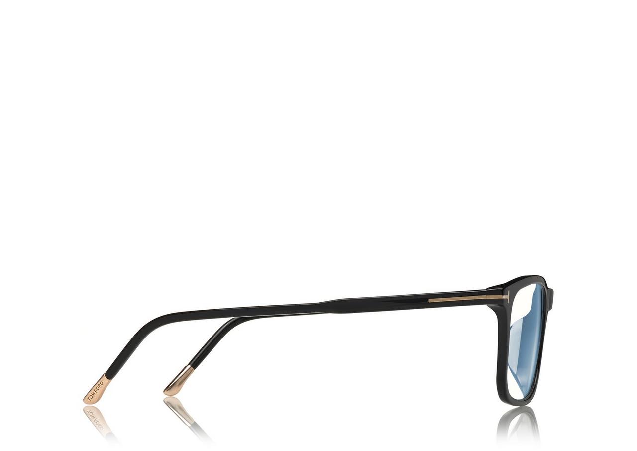 Amazon.com: Eyeglasses Tom Ford FT 5542 -B 056 Shiny Vintage