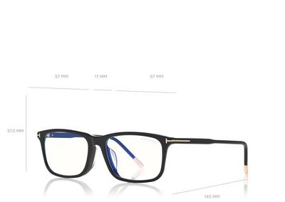 BLUE BLOCK SQUARE OPTICALS image number 3