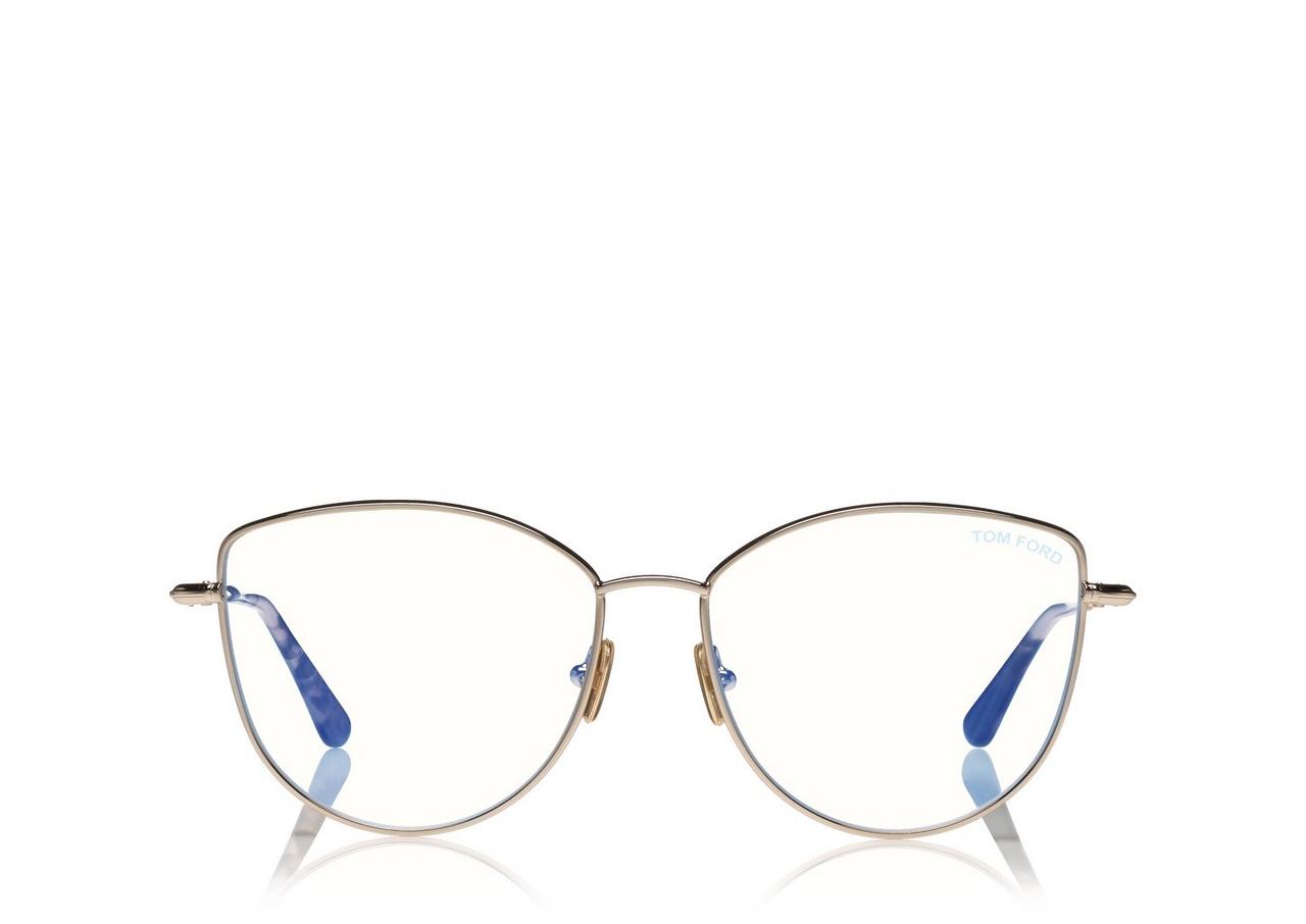 BLUE BLOCK SOFT CAT EYE OPTICALS image number 0