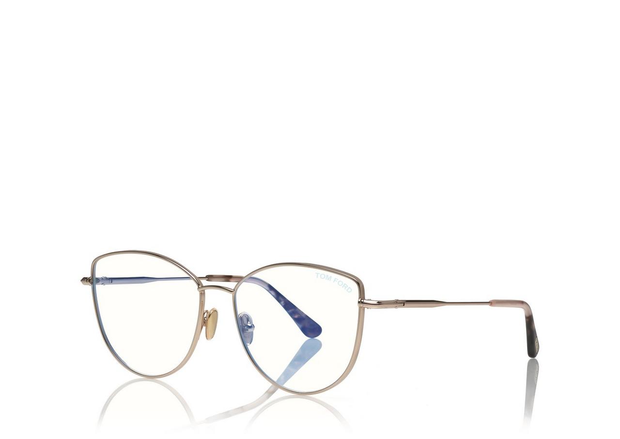 BLUE BLOCK SOFT CAT EYE OPTICALS image number 1