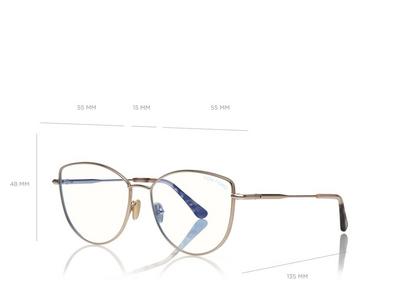 BLUE BLOCK SOFT CAT EYE OPTICALS image number 3