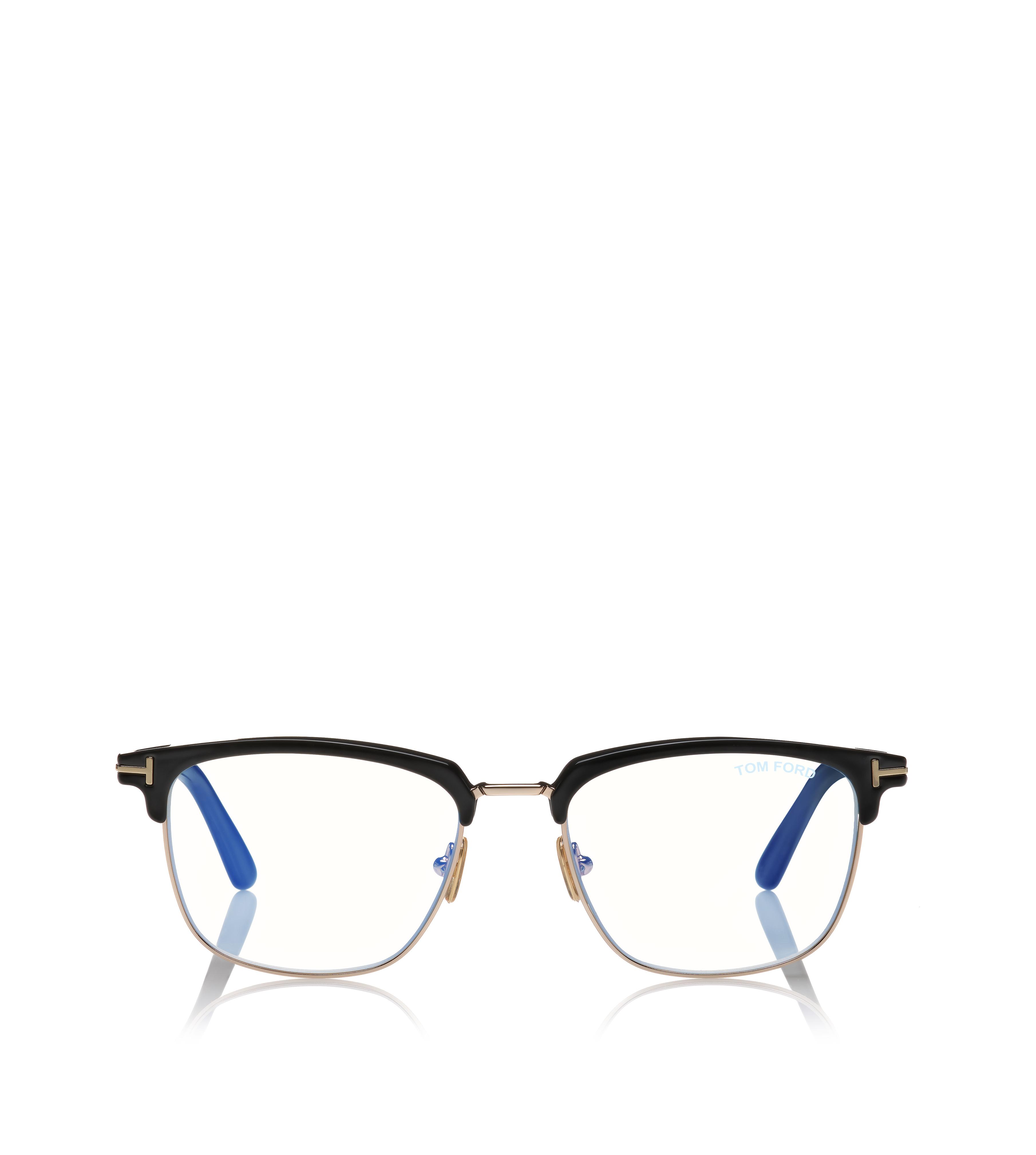 BLUE BLOCK SOFT SQUARE MAGNETIC BRIDGE OPTICALS