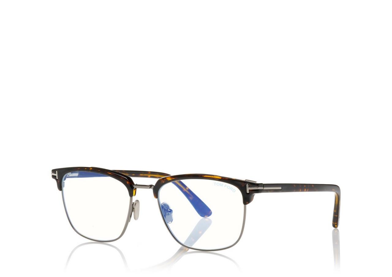 BLUE BLOCK SOFT SQUARE MAGNETIC BRIDGE OPTICALS image number 1