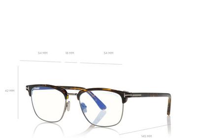 BLUE BLOCK SOFT SQUARE MAGNETIC BRIDGE OPTICALS image number 3