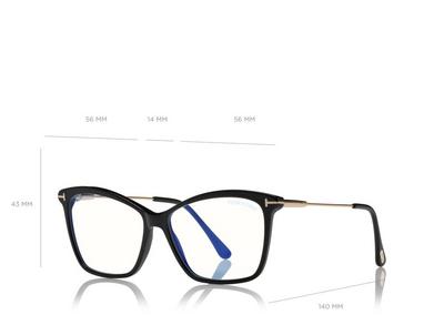 BLUE BLOCK CAT EYE OPTICALS | Tom Ford Fashion