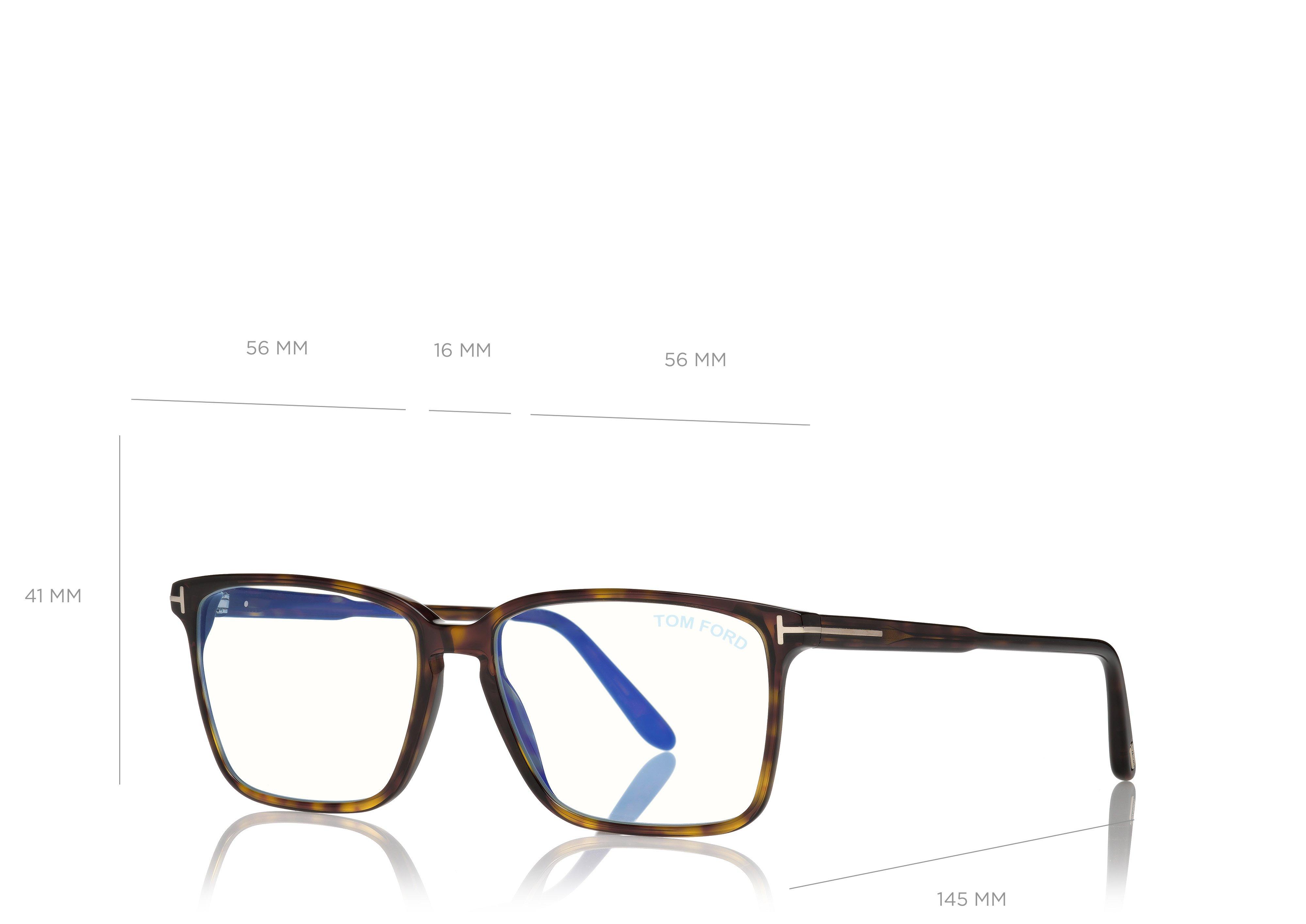 BLUE BLOCK SOFT SQUARE SHAPE OPTICALS