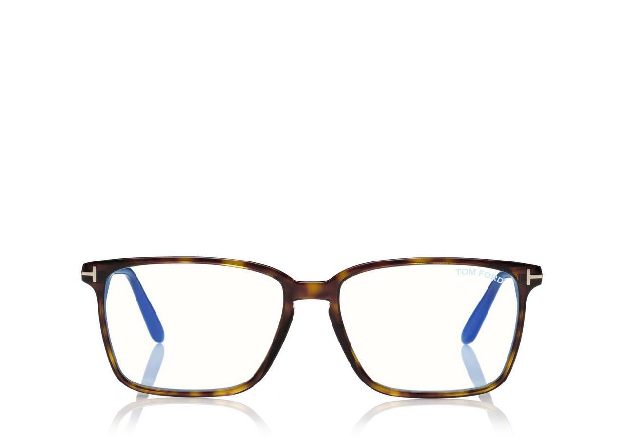 BLUE BLOCK SOFT SQUARE SHAPE OPTICALS image number 0