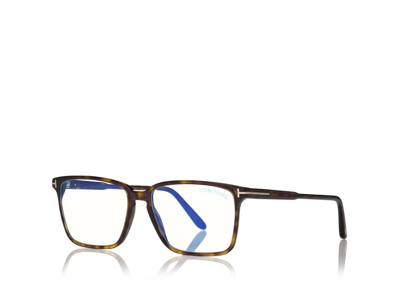 BLUE BLOCK SOFT SQUARE SHAPE OPTICALS image number 1