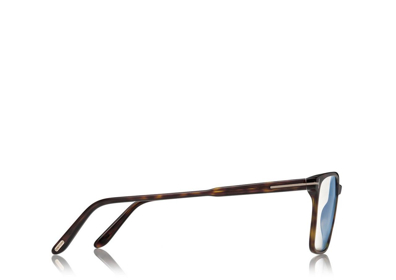 BLUE BLOCK SOFT SQUARE SHAPE OPTICALS image number 2