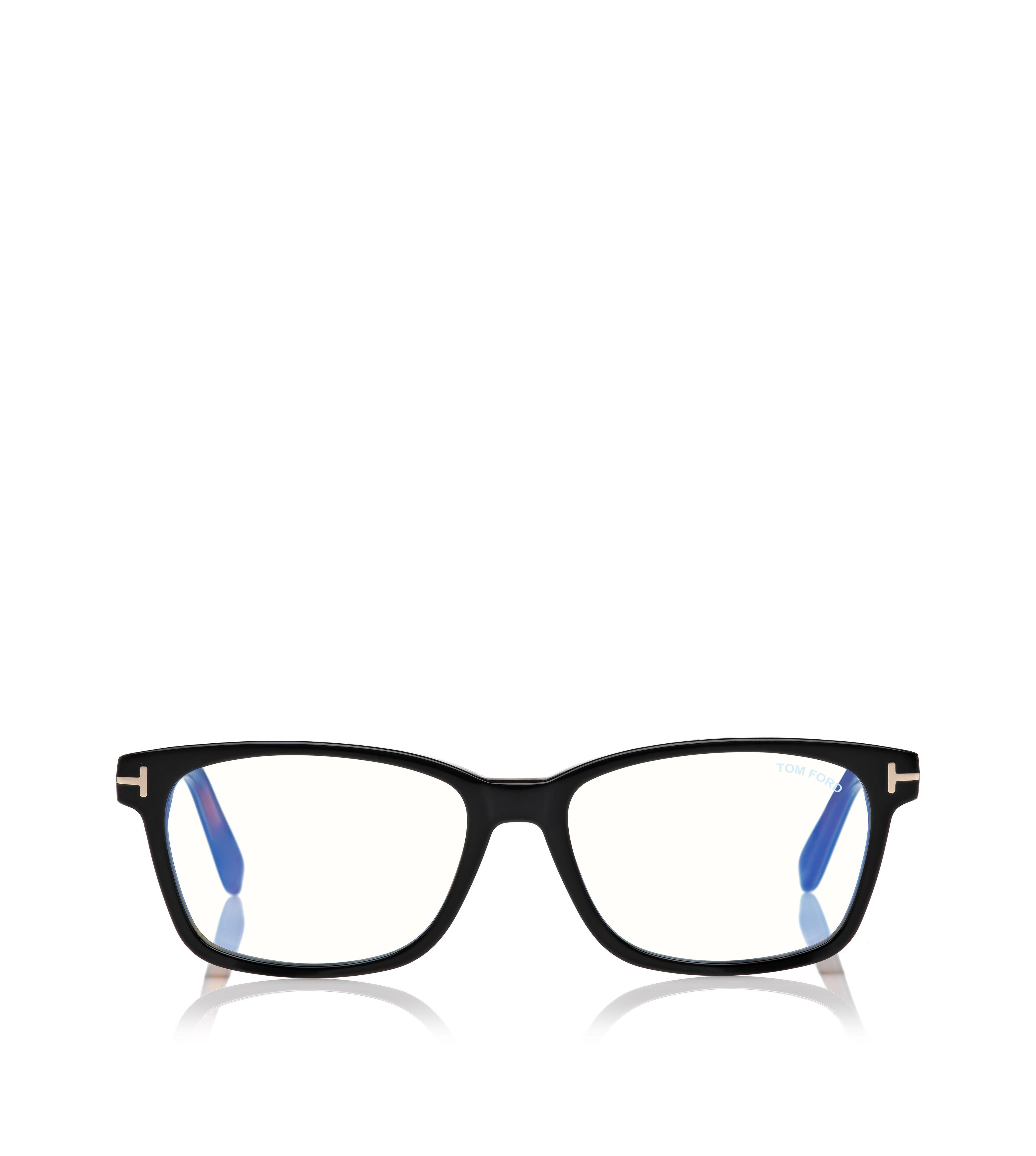 BLUE BLOCK CLASSICAL RECTANGULAR OPTICALS