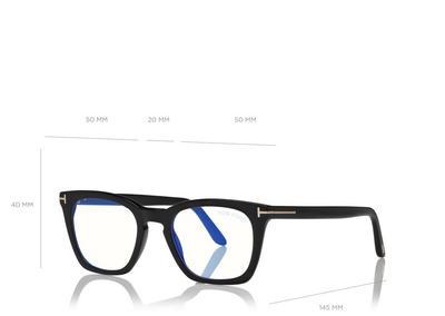 BLUE BLOCK SQUARE OPTICALS image number 3