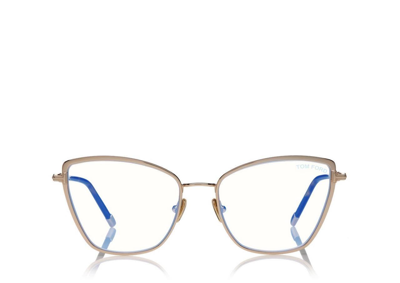 BLUE BLOCK SOFT CAT EYE OPTICALS image number 0
