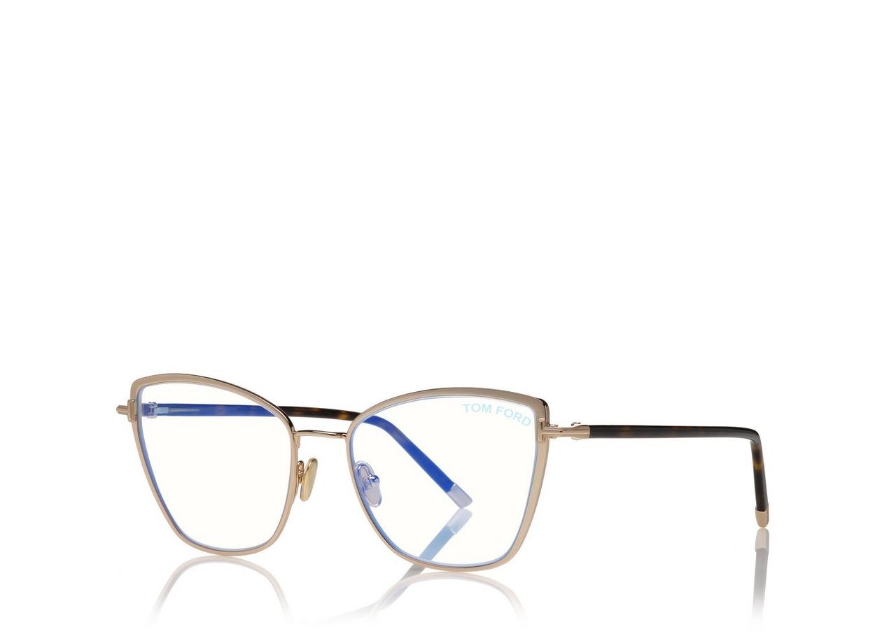 BLUE BLOCK SOFT CAT EYE OPTICALS image number 1