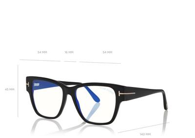 BLUE BLOCK SQUARE SHAPE OPTICALS image number 3