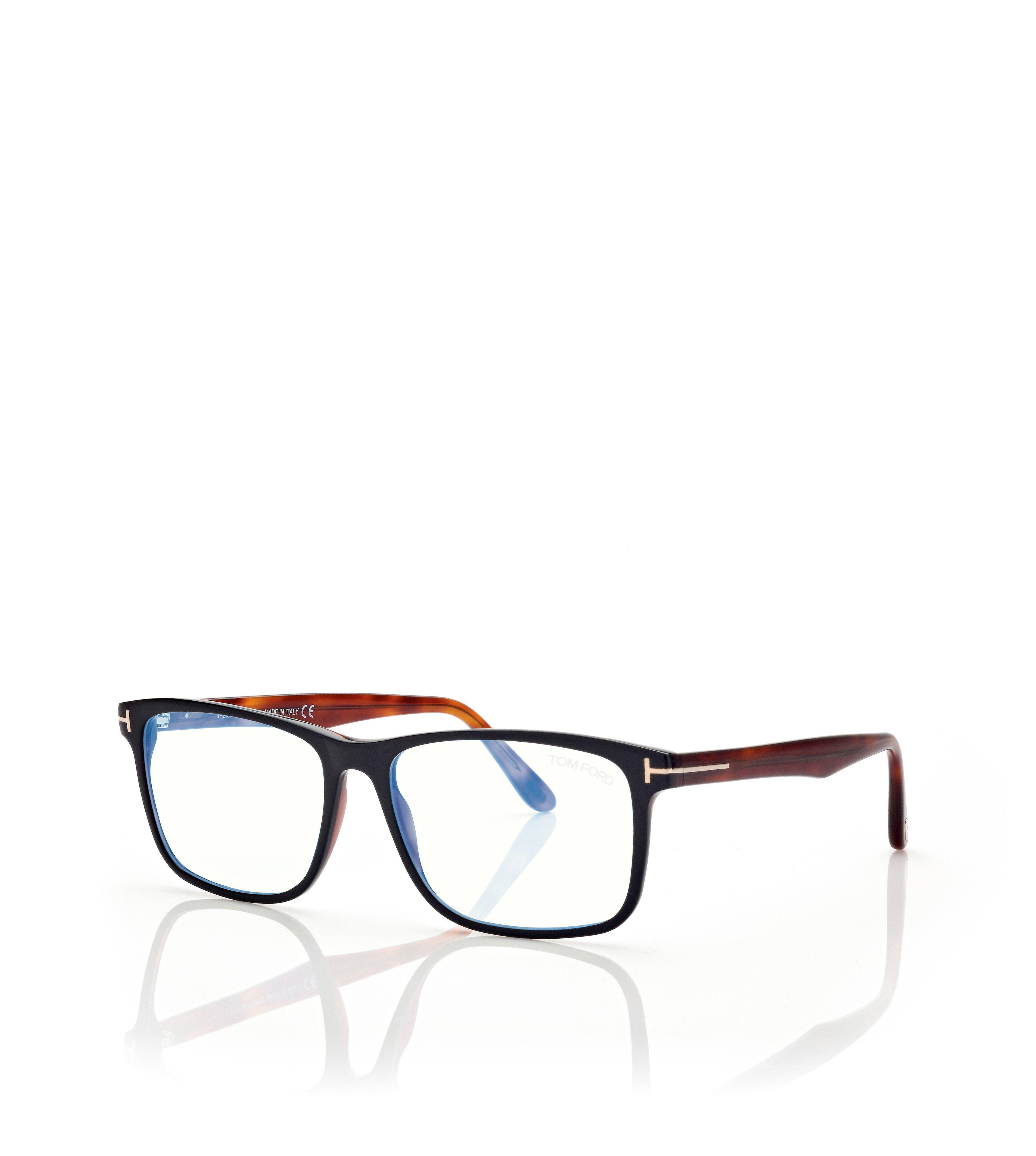 BLUE BLOCK SQUARE OPTICALS