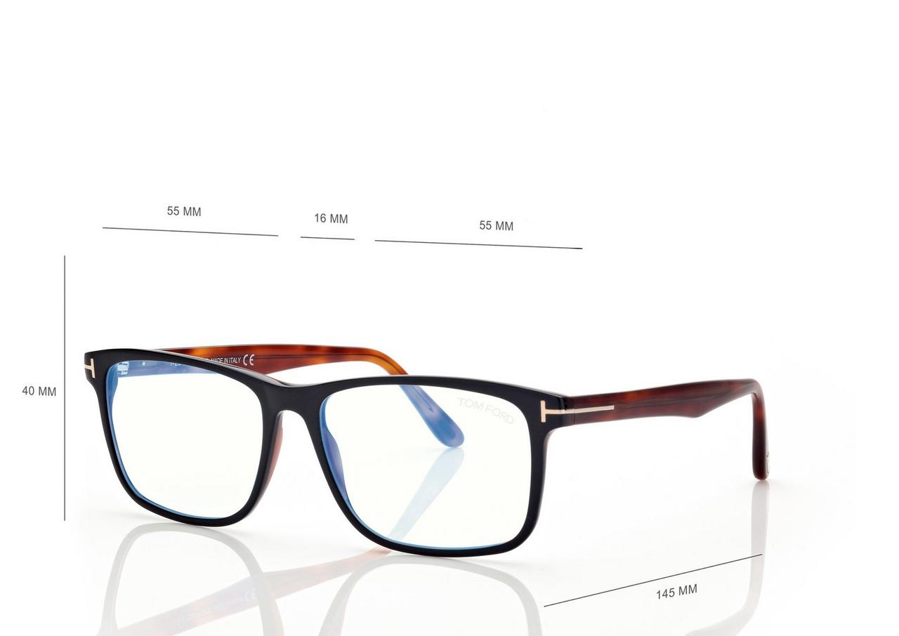 BLUE BLOCK SQUARE OPTICALS image number 3