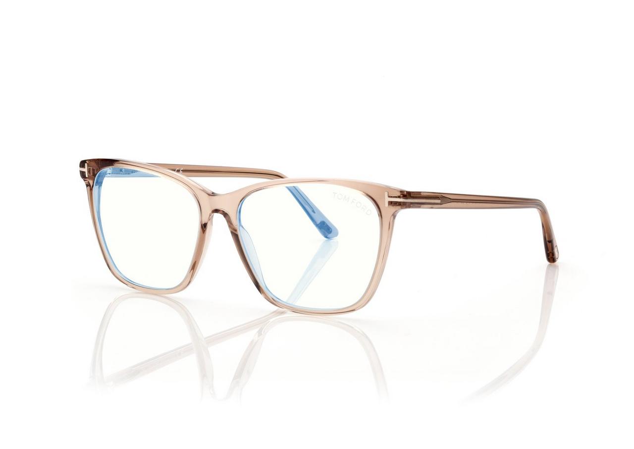 BLUE BLOCK SOFT CAT EYE SHAPE OPTICALS image number 1