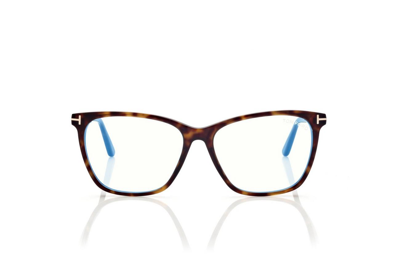 BLUE BLOCK SOFT CAT EYE SHAPE OPTICALS image number 0