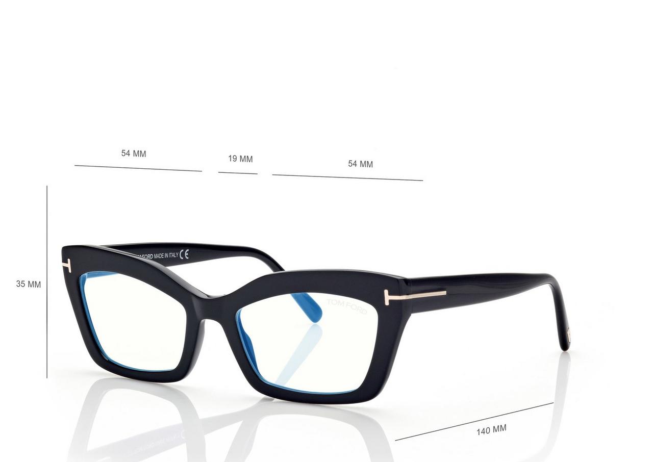 BLUE BLOCK CAT EYE OPTICALS image number 3