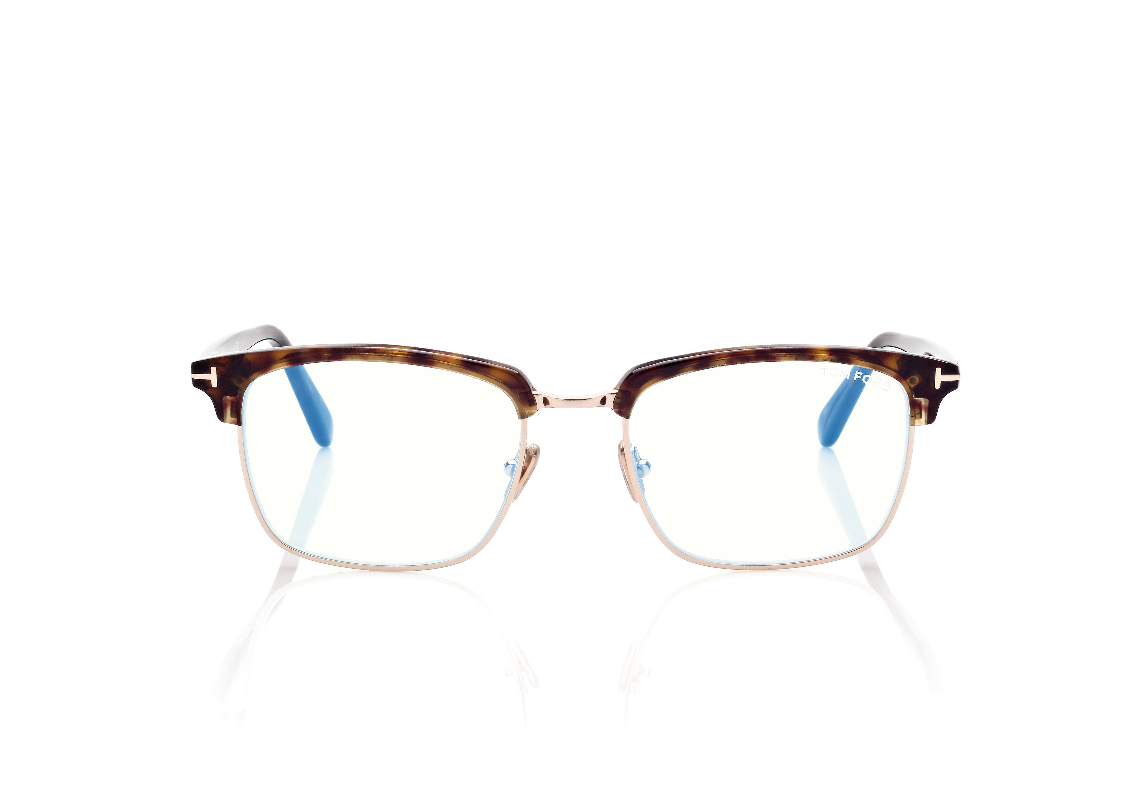 Tom ford mens tortoise shell clearance glasses