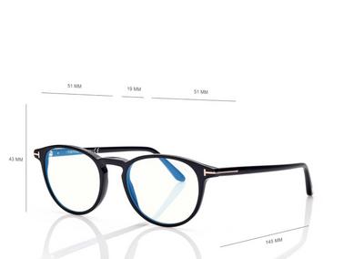 BLUE BLOCK ROUND OPTICALS image number 3