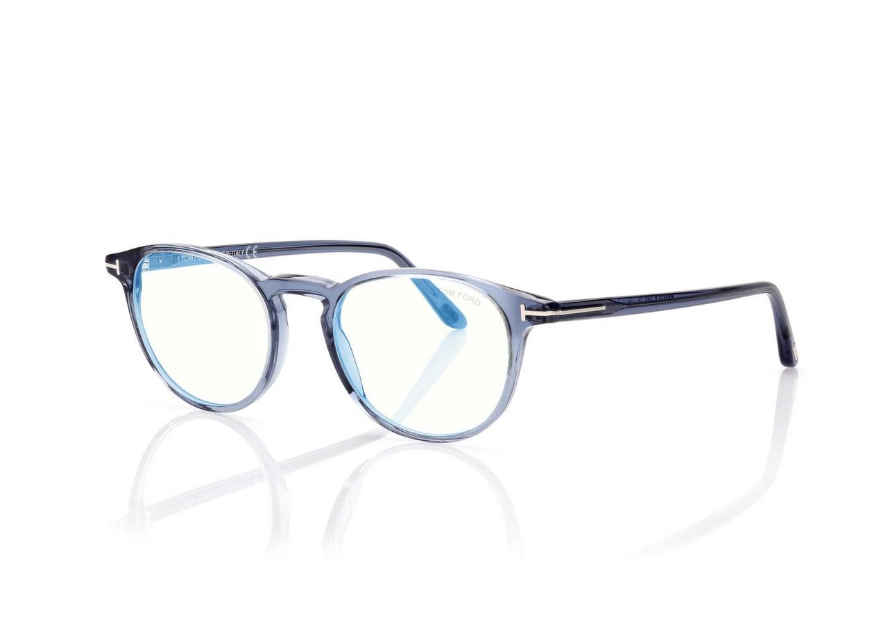 BLUE BLOCK ROUND OPTICALS image number 1