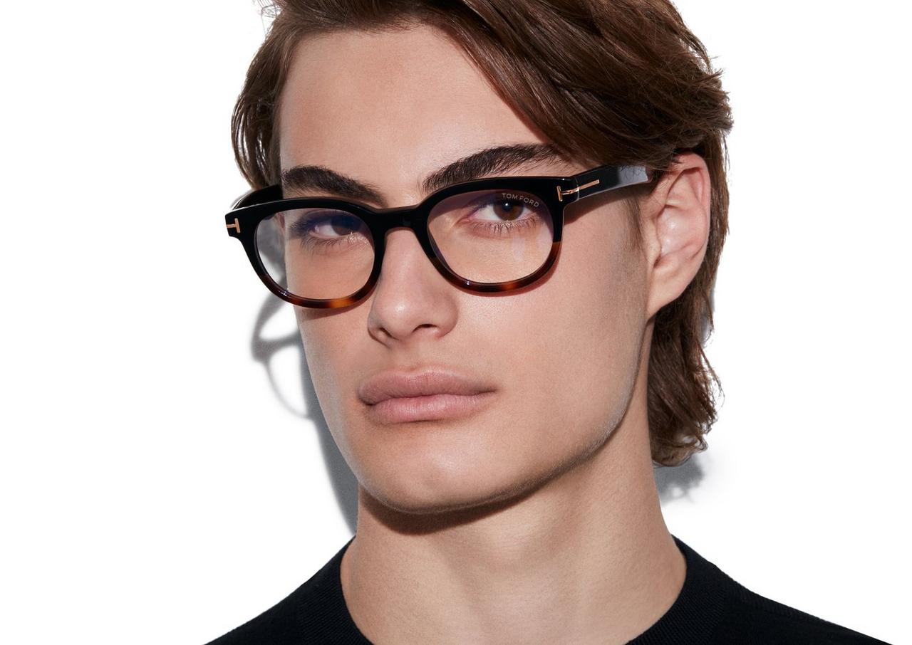 Tom ford store mens round eyeglasses