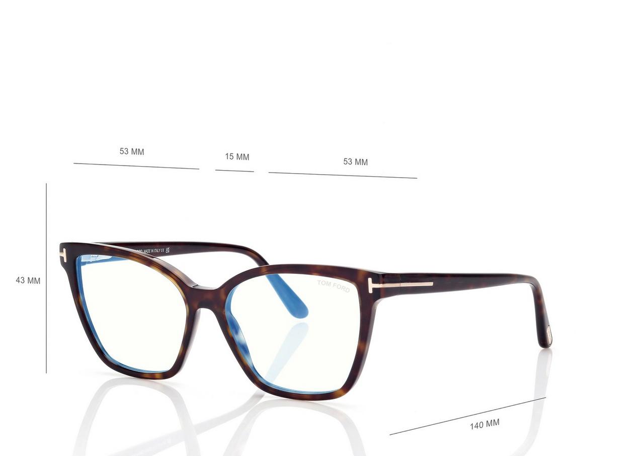 BLUE BLOCK CAT EYE OPTICALS image number 3