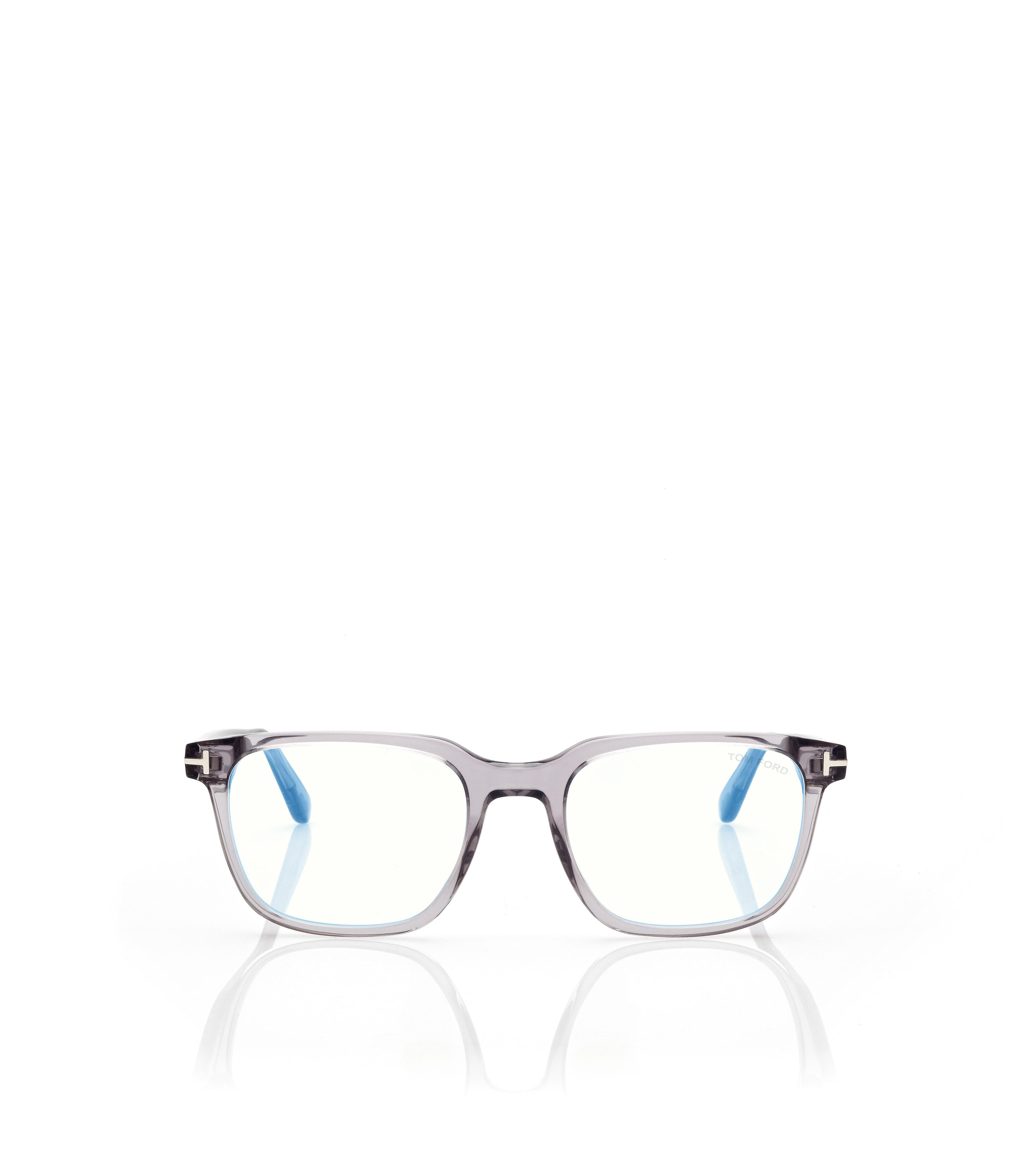 Tom ford blue sales block square optical