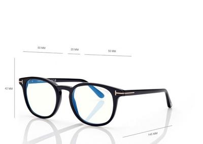 BLUE BLOCK ROUND OPTICALS image number 3