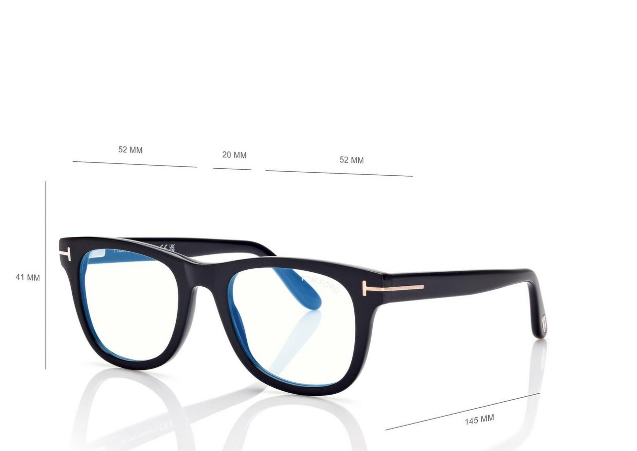 BLUE BLOCK SQUARE OPTICALS image number 3