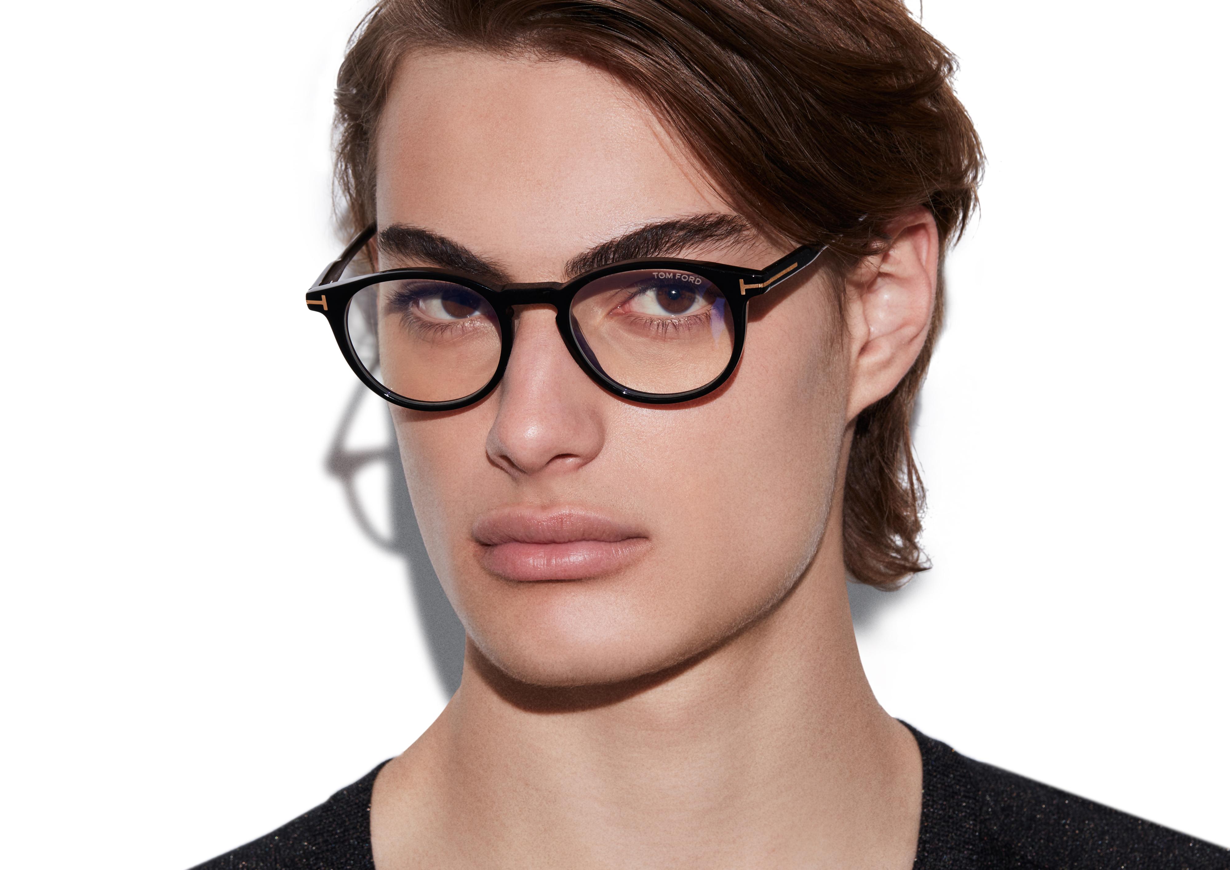 Tom ford glasses with clip 2024 on sunglasses