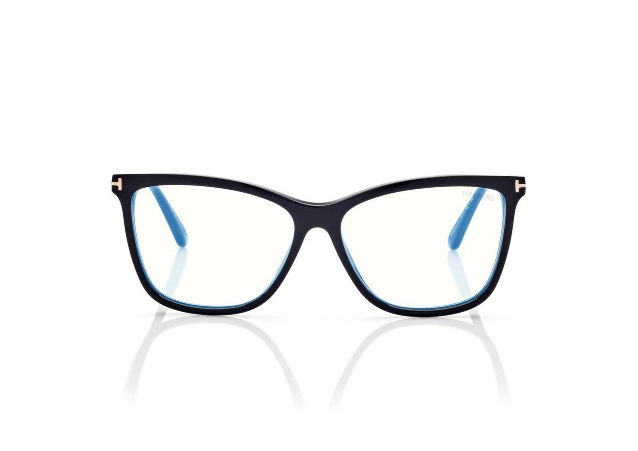 BLUE BLOCK SOFT CAT EYE OPTICALS CLIP ON SUN image number 0