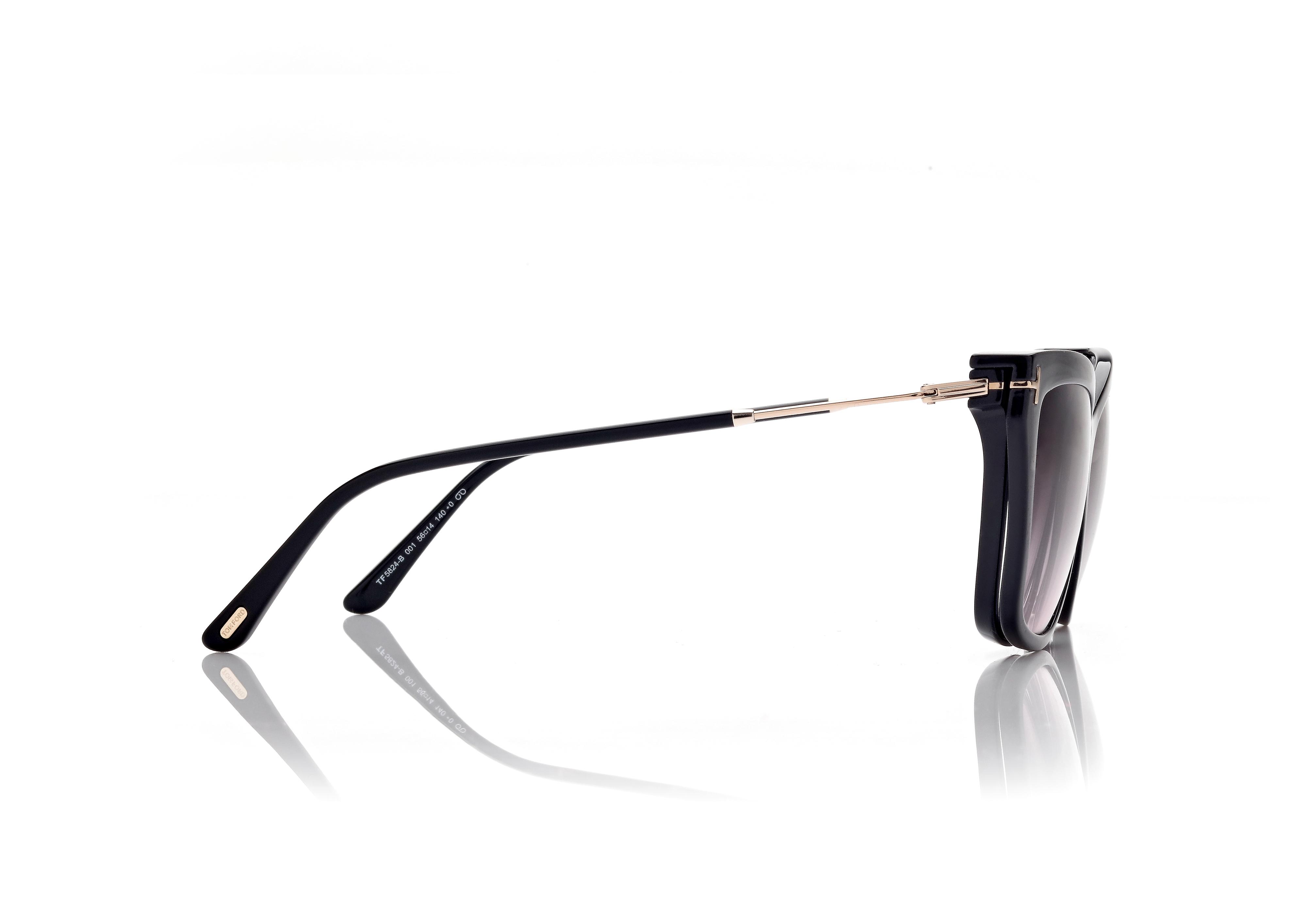 小物 TOMFORD BLUE BLOCK SOFT CAT EYE OPTICALS CLIP ON SUN | TOM FORD Fashion