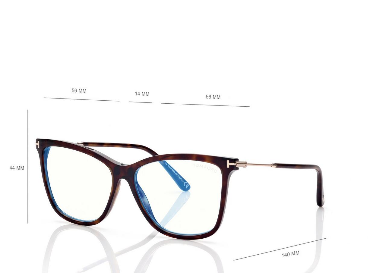 BLUE BLOCK SOFT CAT EYE OPTICALS CLIP ON SUN image number 3