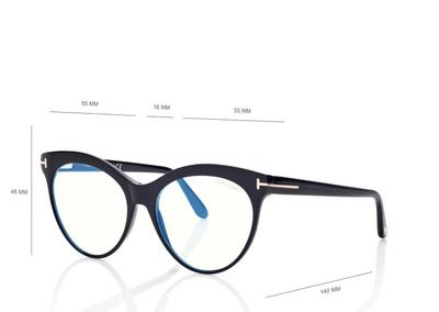 BLUE BLOCK CAT EYE OPTICALS image number 3