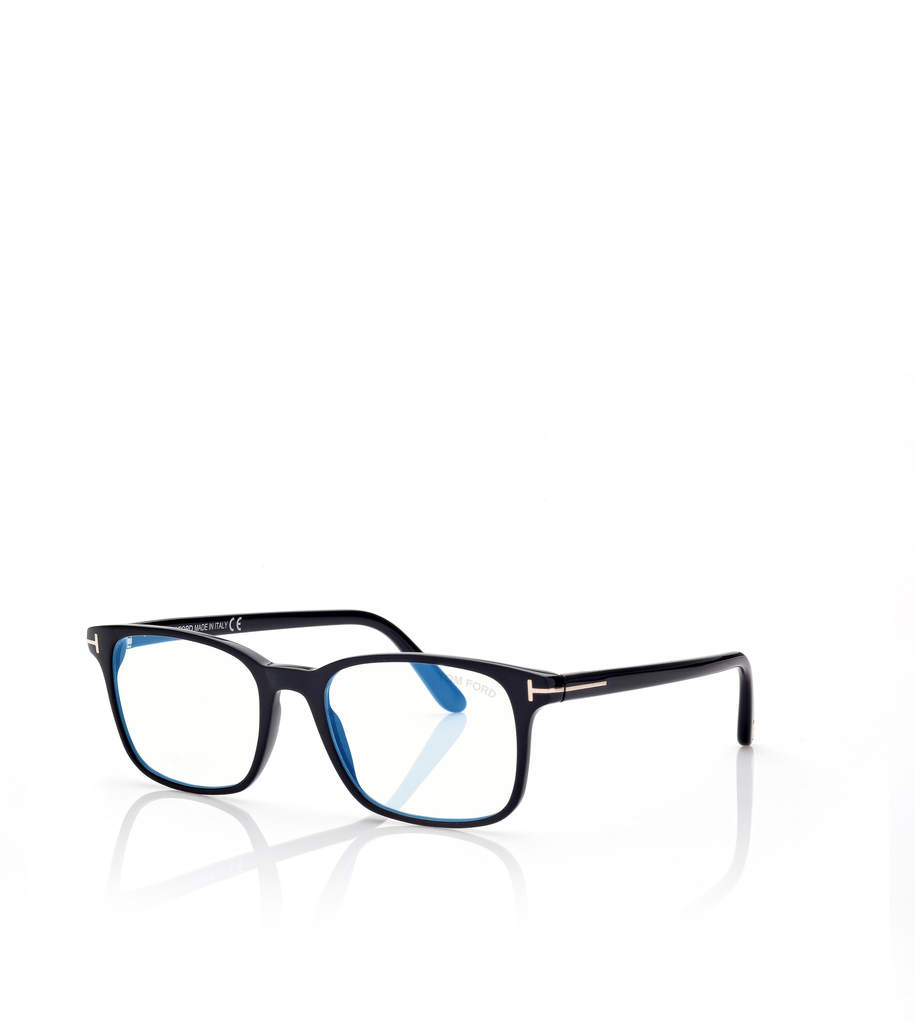BLUE BLOCK SQUARE OPTICALS