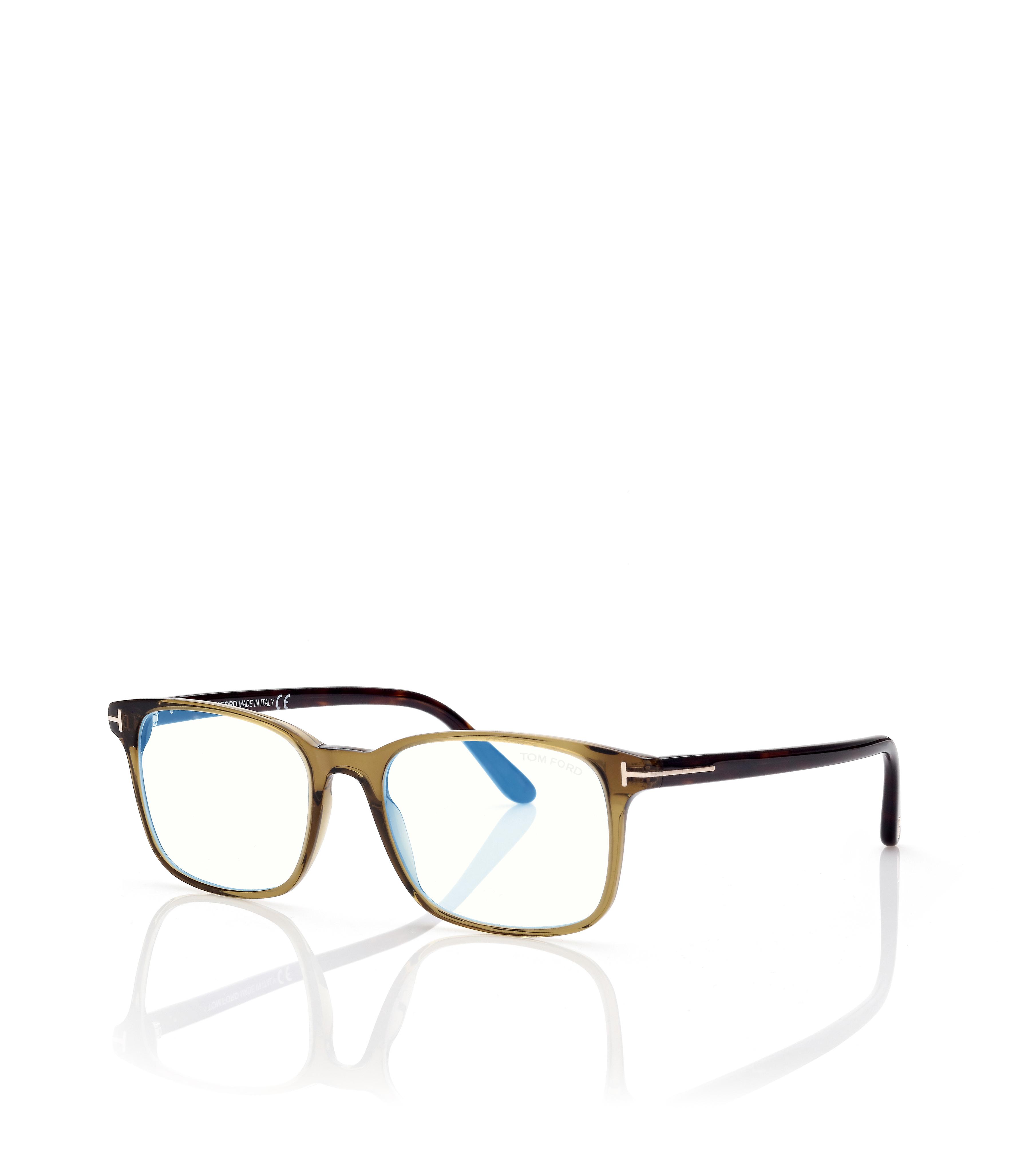 BLUE BLOCK SQUARE OPTICALS