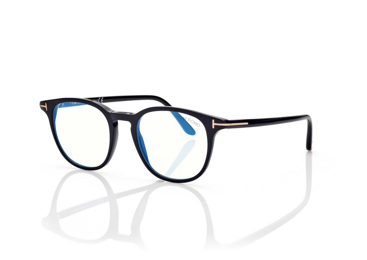 BLUE BLOCK ROUND OPTICALS image number 1