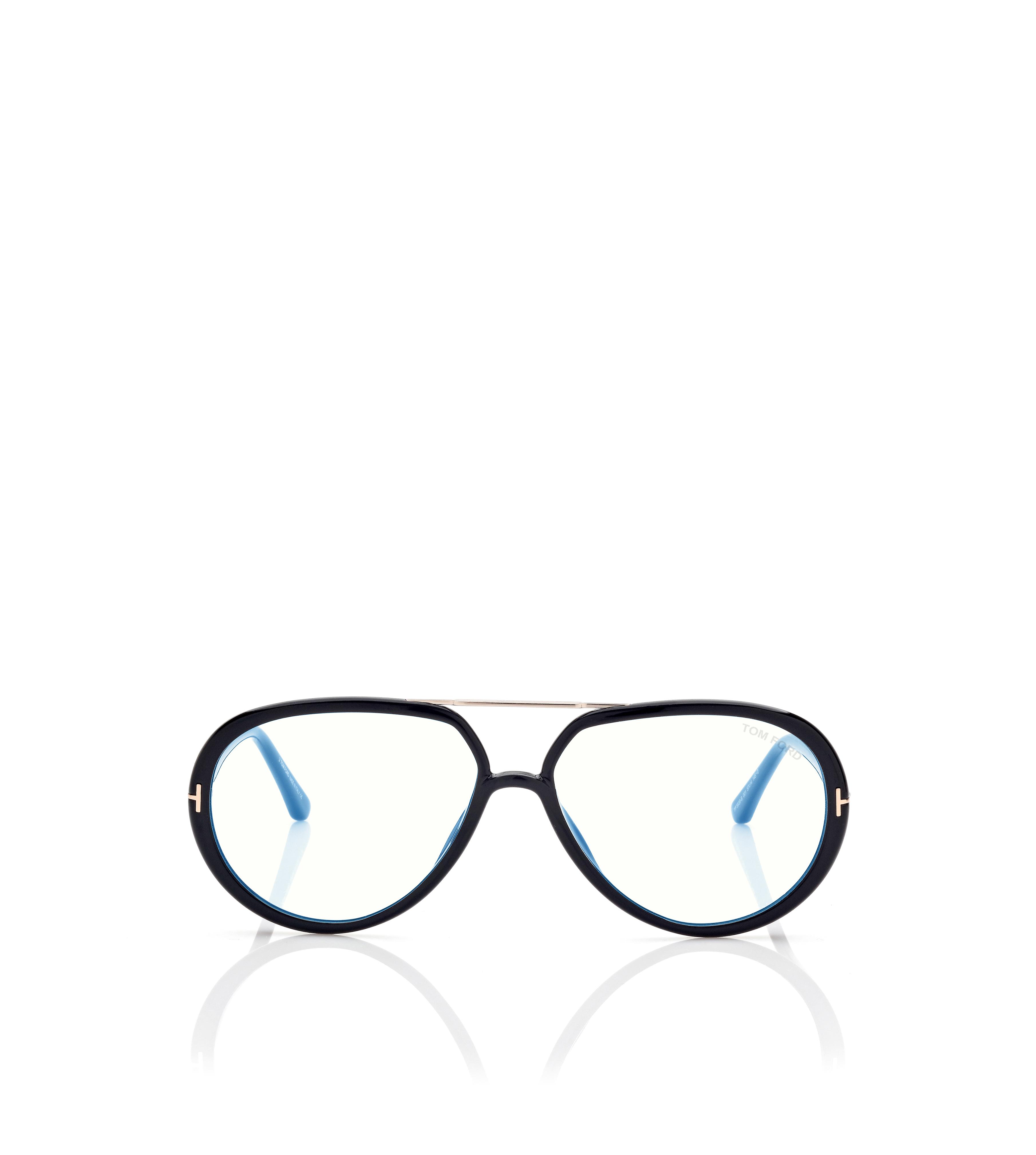 Clear Hipster Oversized Acetate Square Eyeglasses