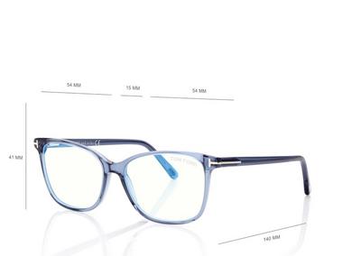 TOM FORD OM BLUE BLUE BLOCK SOFT SQUARE OPTICALS