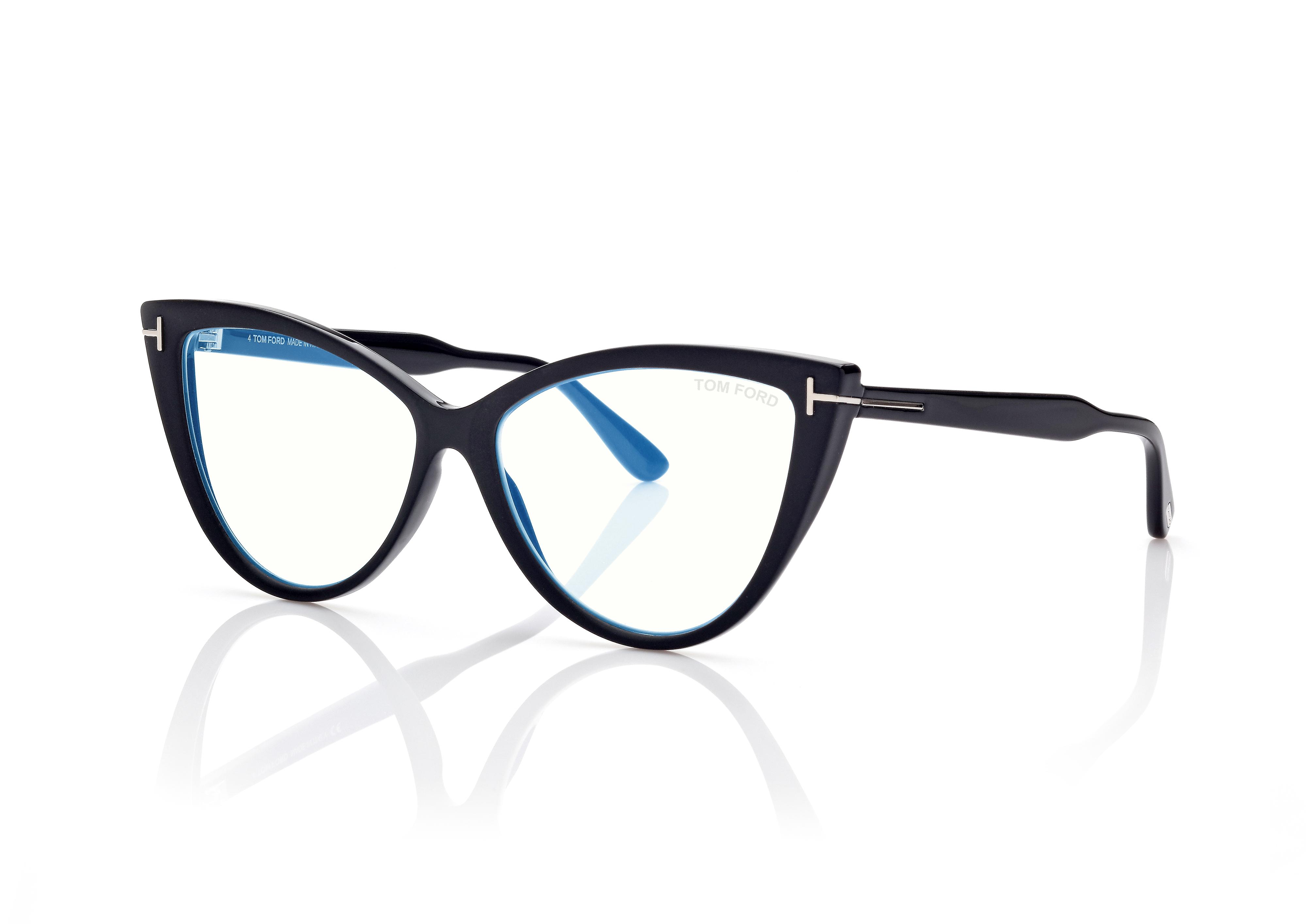 BLUE BLOCK CAT EYE OPTICALS | Tom Ford Fashion